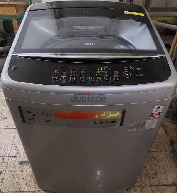 LG 16 kg Top Load Fresh condition looks new 2