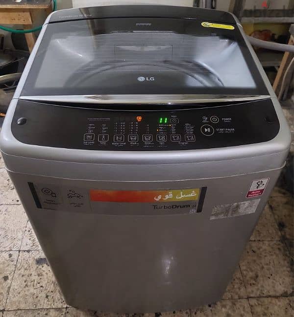 LG 16 kg Top Load Fresh condition looks new 0