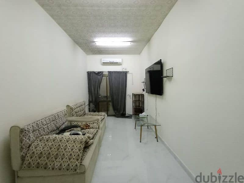 1 bhk fully furnished available Al mansoura 1