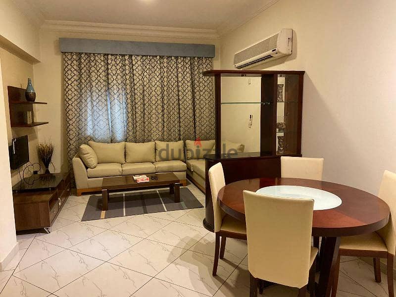 MONTHLY RENTAL 1BHK (KAHRAMAA, WIFI AND CLEANING FREE) 0