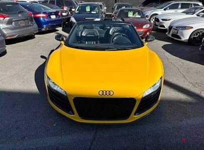 Audi R8 2011 Quattro spyder convertible 2D