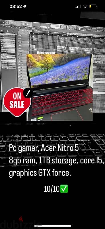 Acer nitro 5, PC Gamer