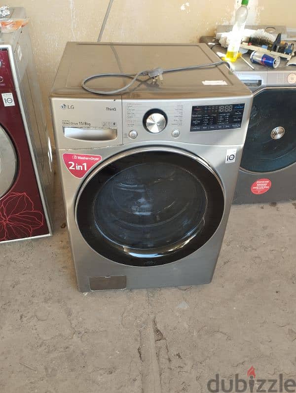 LG 15/8 kg wash dryer together 2in1 Updated model 2023 1