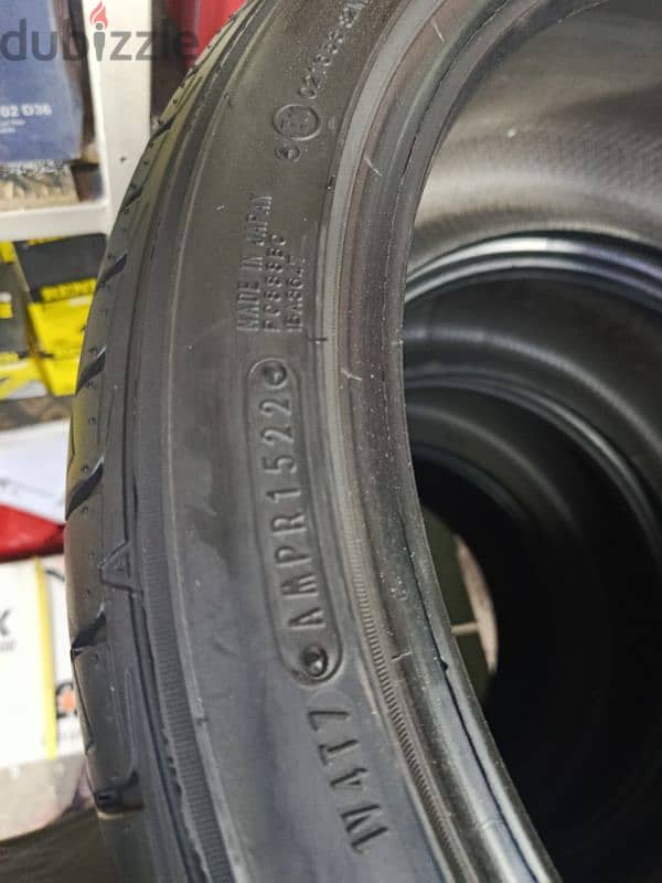 Used Dunlop 225/40R18 Tires – Made in Japan 0