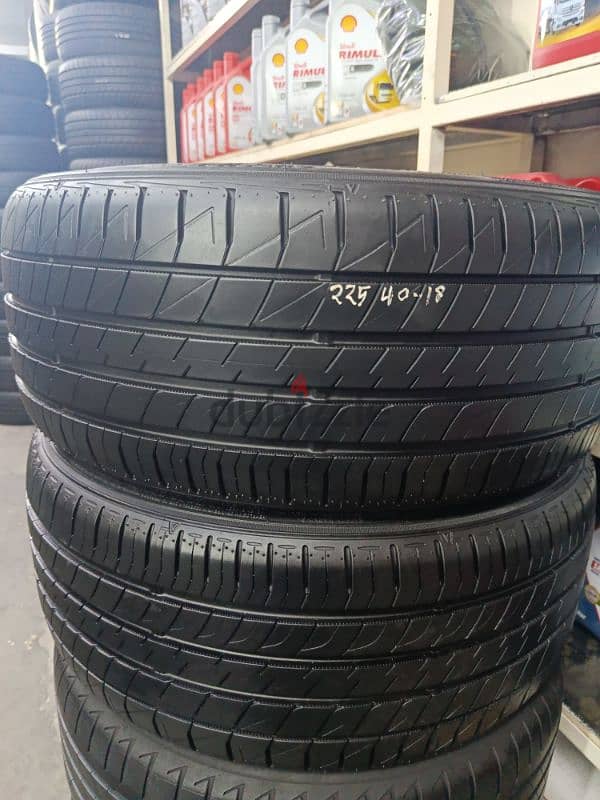 Used Dunlop 225/40R18 Tires – Made in Japan 3