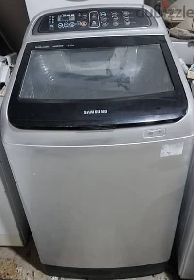 This Samsung 11 kg Top Load washing machine available for sell