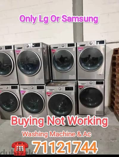 I Buy All Kind Not Working Washing Machine