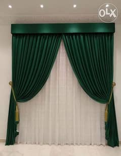 Curtain shop || New curtain making and fixing 0