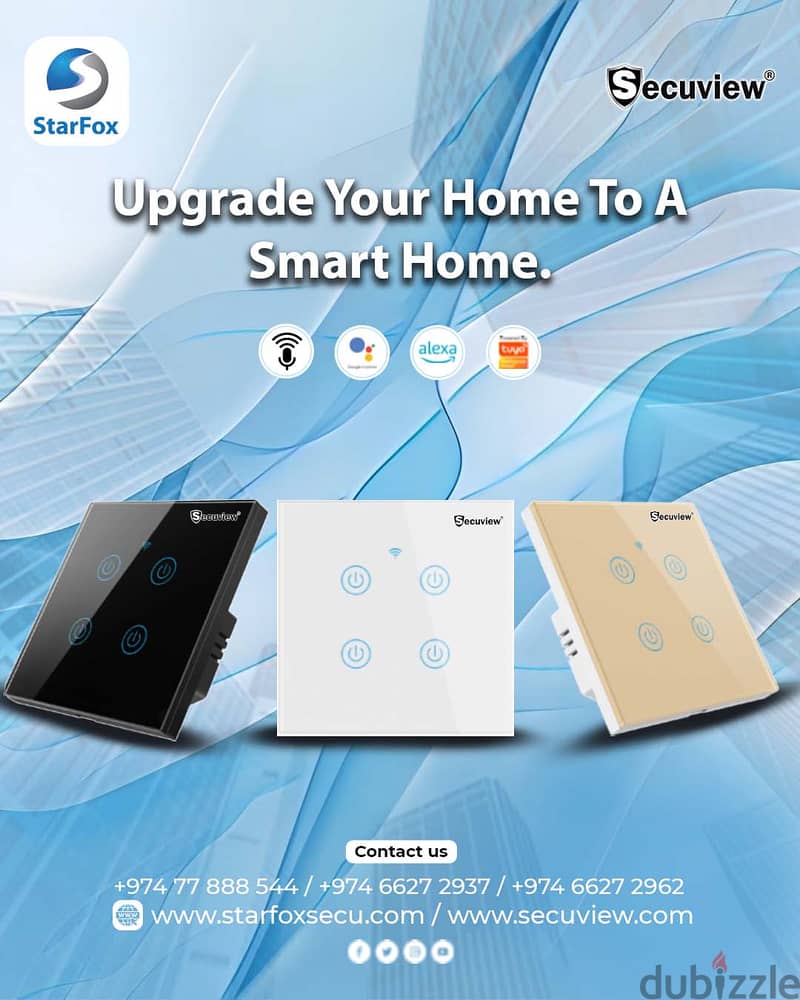Control your vibe with a single command. Upgrade your home to a smart 3