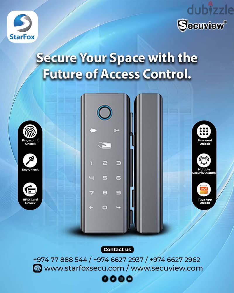 Secure Your Space with the Future of Access Control. 1