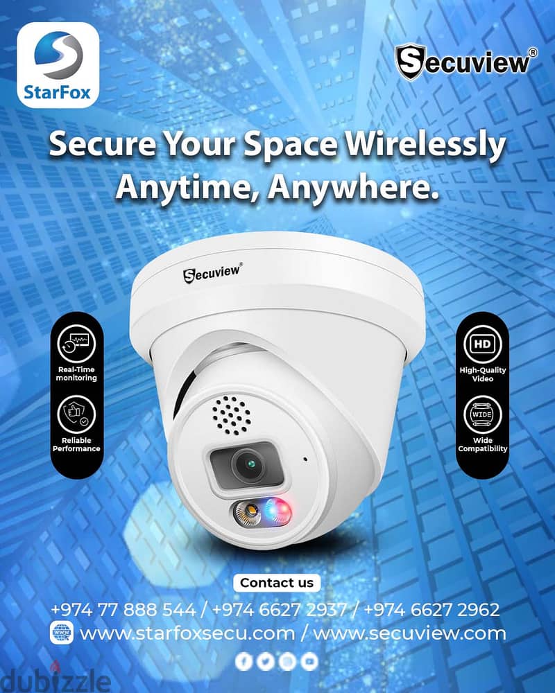 Secure Your Space Wirelessly – Anytime, Anywhere. 1