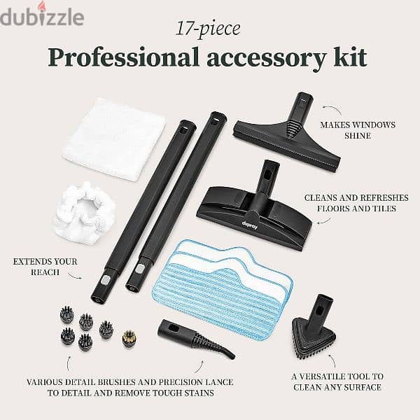 Dupray Neat Vaccum Cleaner with 17 pieces 1