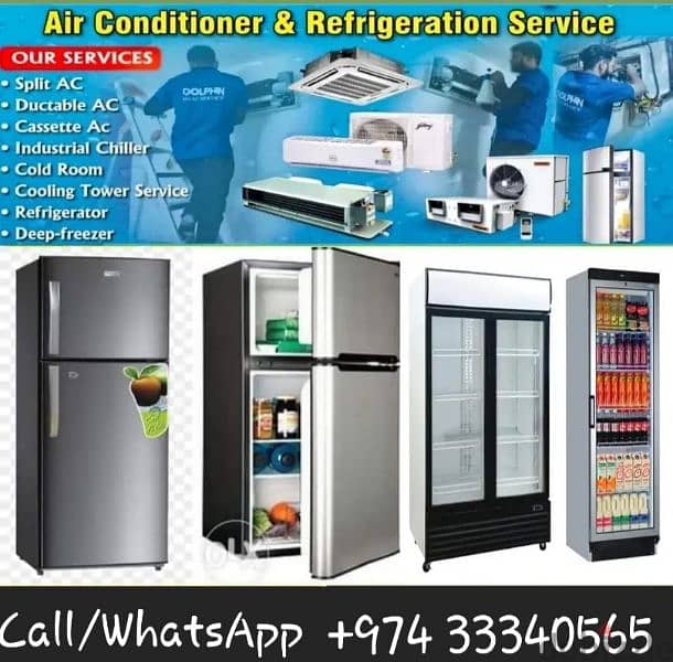 Big Medium All Type Fridge Freezer Chiller Repair Gas Refill Hot air 4