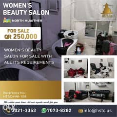 salon with good income foe sale 0