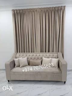 New Sofa & curtain 0