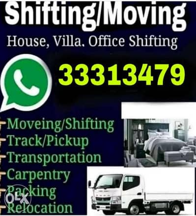 Moving shifting service available available