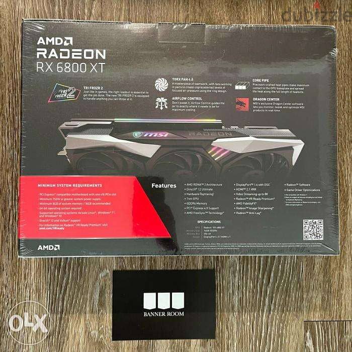 NEW MSI AMD Radeon RX 6800 XT Gaming X TRIO 1