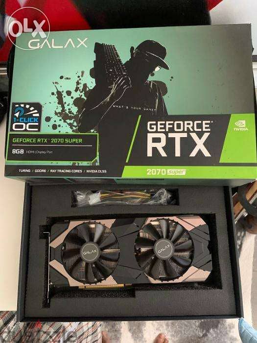 NEW GALAX GEFORCE RTX 2070 SUPER Gaming Video Card 1