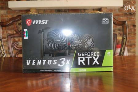 NEW !!SEALED MSI GeForce RTX 3090 Ventus 3X OC 24GB