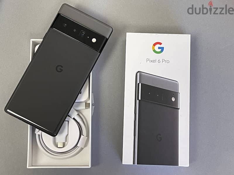 Google - Pixel 6 Pro 5G , 12GB RAM 256GB GLOBAL VERSION 1