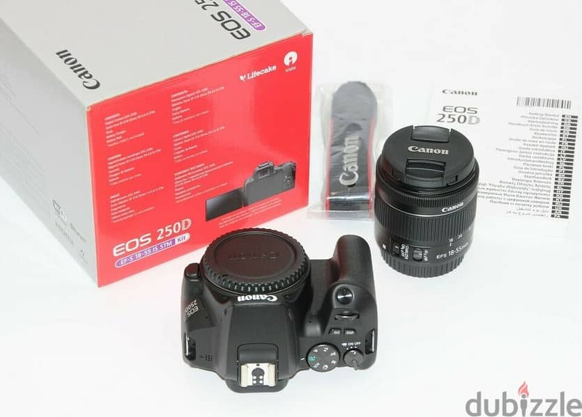 Canon E O S Rebel SL3 / 250 D  18-55mm Lens (Black) 1