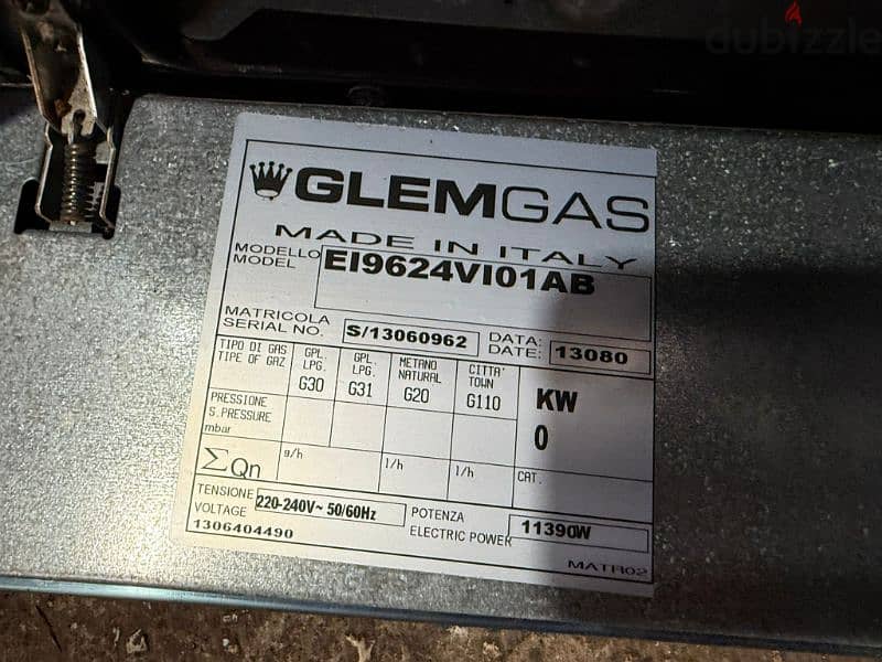 glemgas Italy Ceramic Electric Cookers ceramic For Sale 2