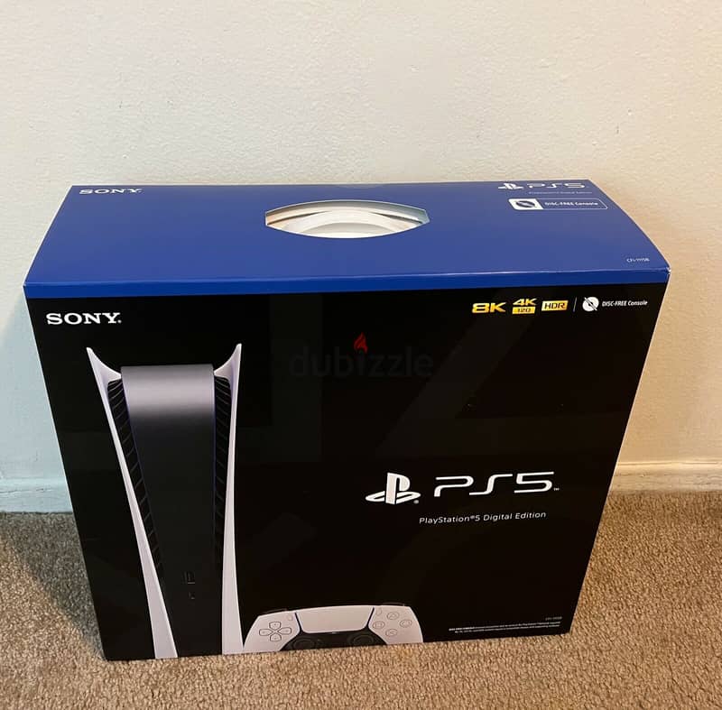 Sony - PlayStation 5 Digital Edition Console 1