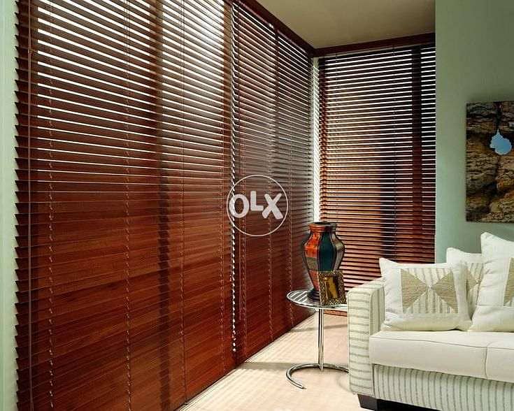 Wooden blinds in qatar 5