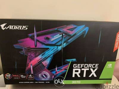 NEW GIGABYTE NVIDIA GeForce RTX 3070 AORUS Master 8 GB LHR