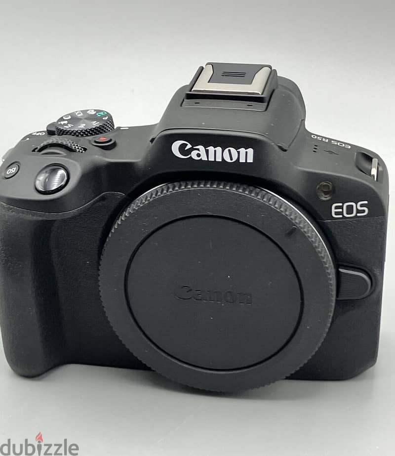 Canon - E O S R 50 4K Mirrorless 2 Lens Kit with RF-S 18-45mm and RF-S 1