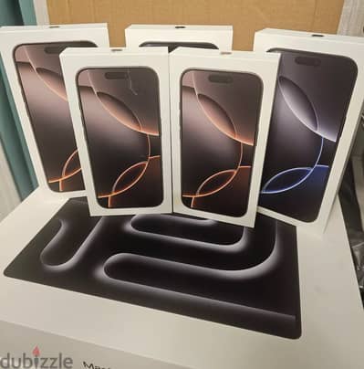 Apple iPhone 16 Pro Max 128 GB , 256 GB , 512 GB , 1 TB