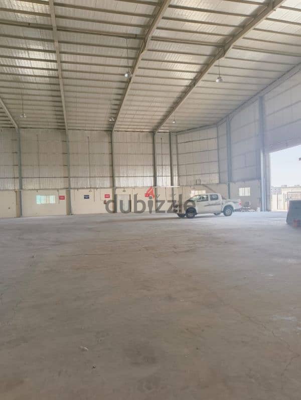 warehouse for Rent 15 Rooms &office & Showroom At  Birkat Al Wamer 1