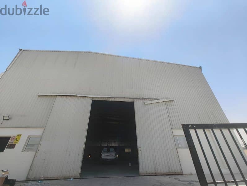 warehouse for Rent 15 Rooms &office & Showroom At  Birkat Al Wamer 7