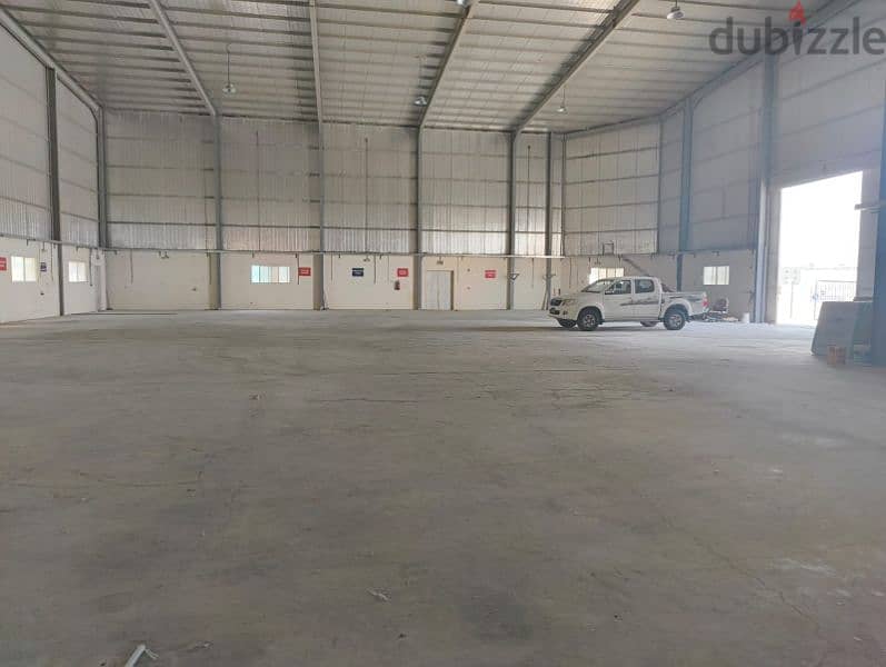 warehouse for Rent 15 Rooms &office & Showroom At  Birkat Al Wamer 8