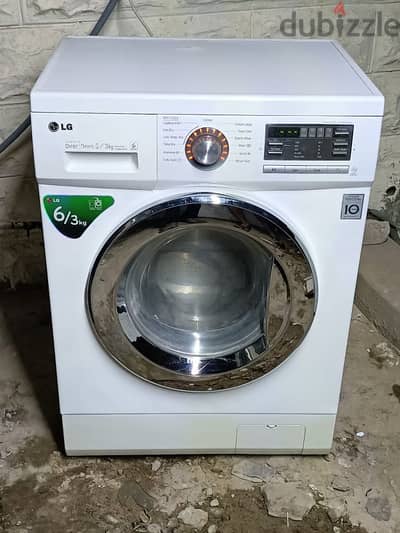 Lg 6/3 Kg Washing With Dryer Machine