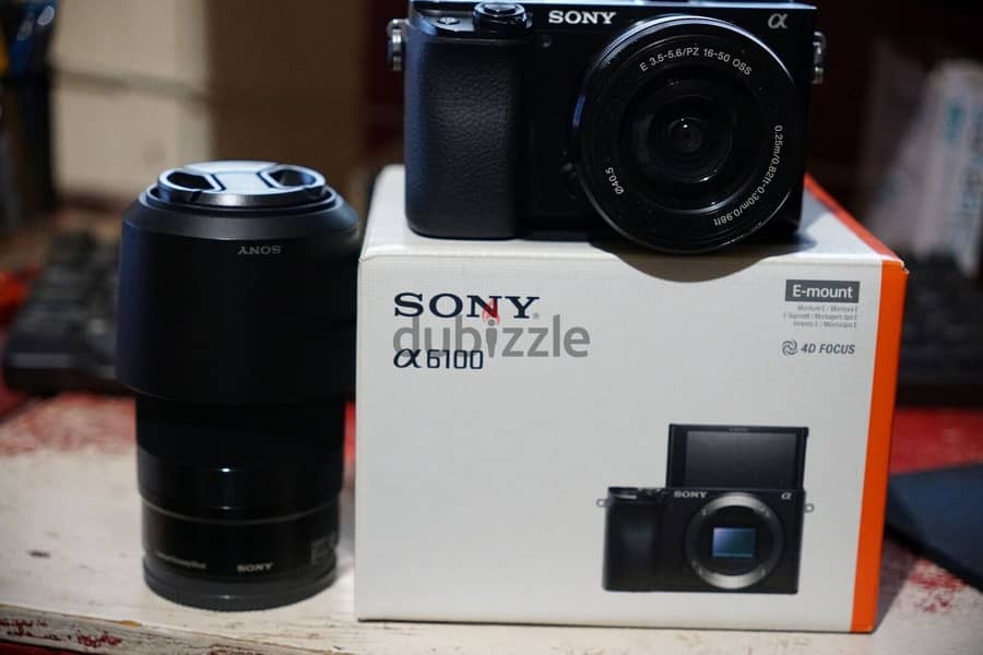 SONY ALPHA A6100 MIRRORLESS DIGITAL  16-50MM LENS 1