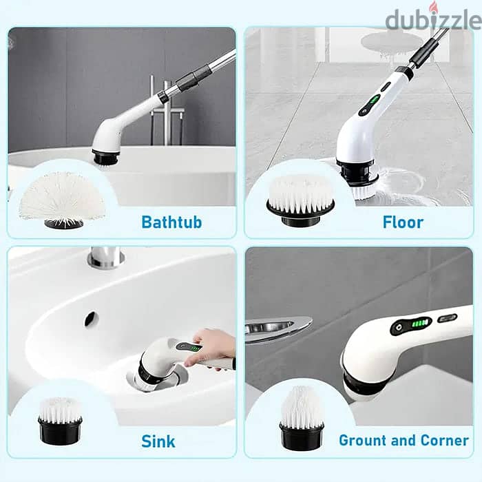 Multifunctional Electric Cleaning Brush 2