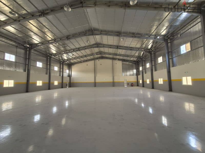 Warehouse licensed as a carpentry workshop for rent in Birkat AlAwamer 1