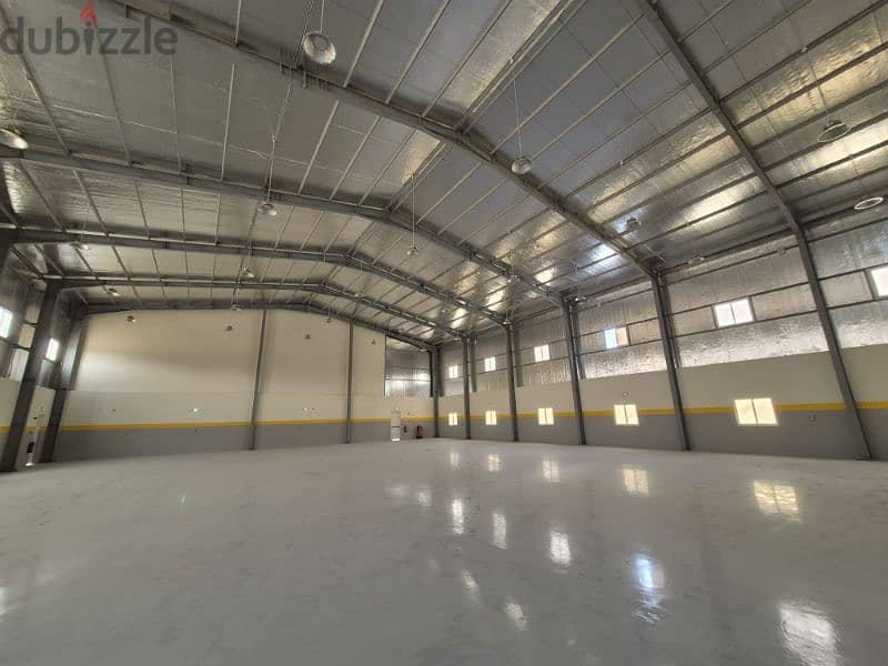 Warehouse licensed as a carpentry workshop for rent in Birkat AlAwamer 2