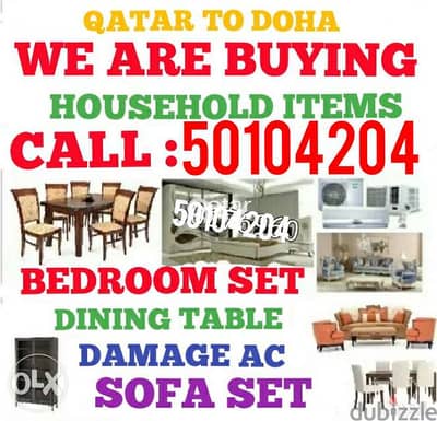 Buying used household items