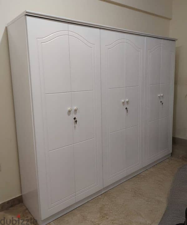 Double bed and big cupboard selling. 33757438 6