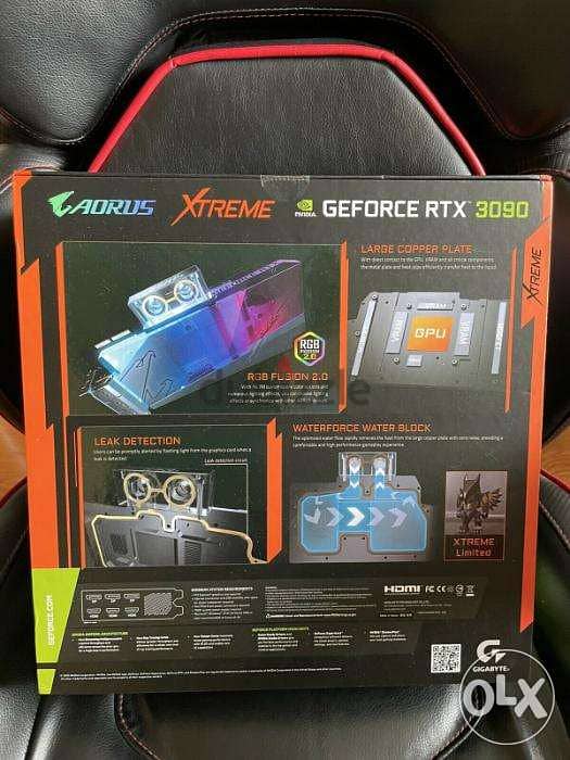 NEW SEALED GIGABYTE AORUS GeForce RTX 3090 Xtreme WaterForce 2