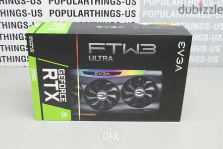 SEALED EVGA NVIDIA GeForce RTX 3090 24GB FTW3 Ultra GDDR6X