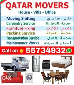 Furniture open fixing pick-up service Qatar Call 0