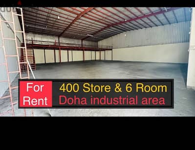 400 Store with 6 Room For Rent
