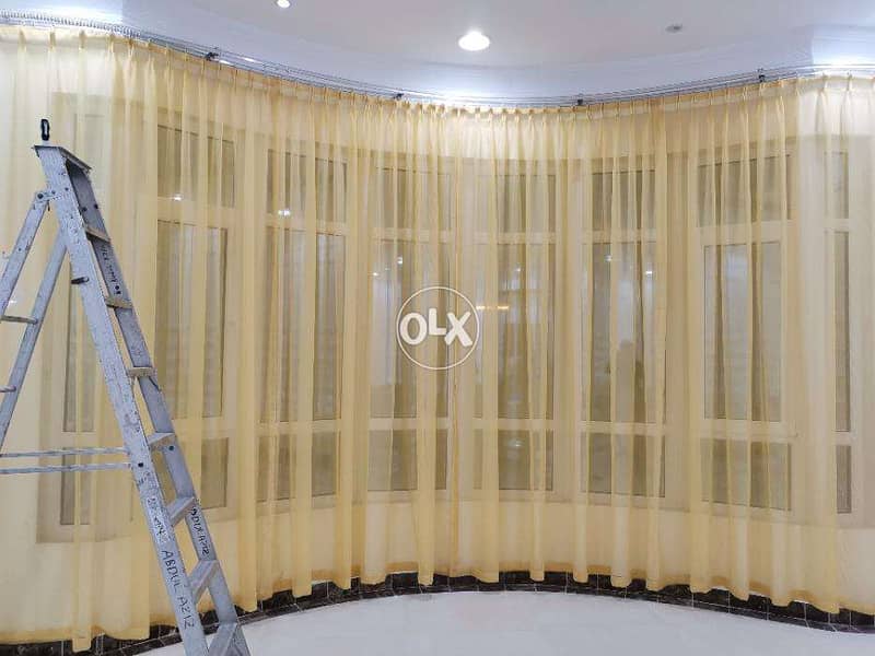 Residence curtains in Qatar  ستائر الإقامة 6