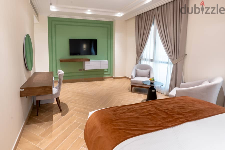 Brand new serviced apartments in Al Sadd 1