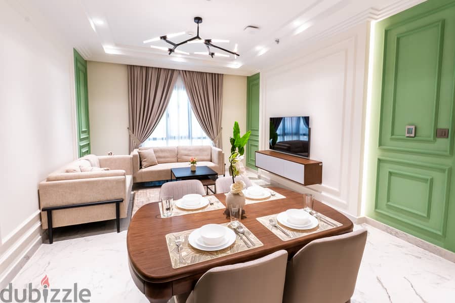 Brand new serviced apartments in Al Sadd 4