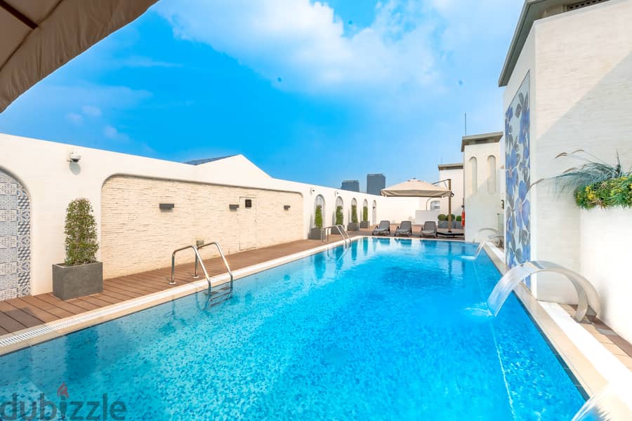 Brand new serviced apartments in Al Sadd 6