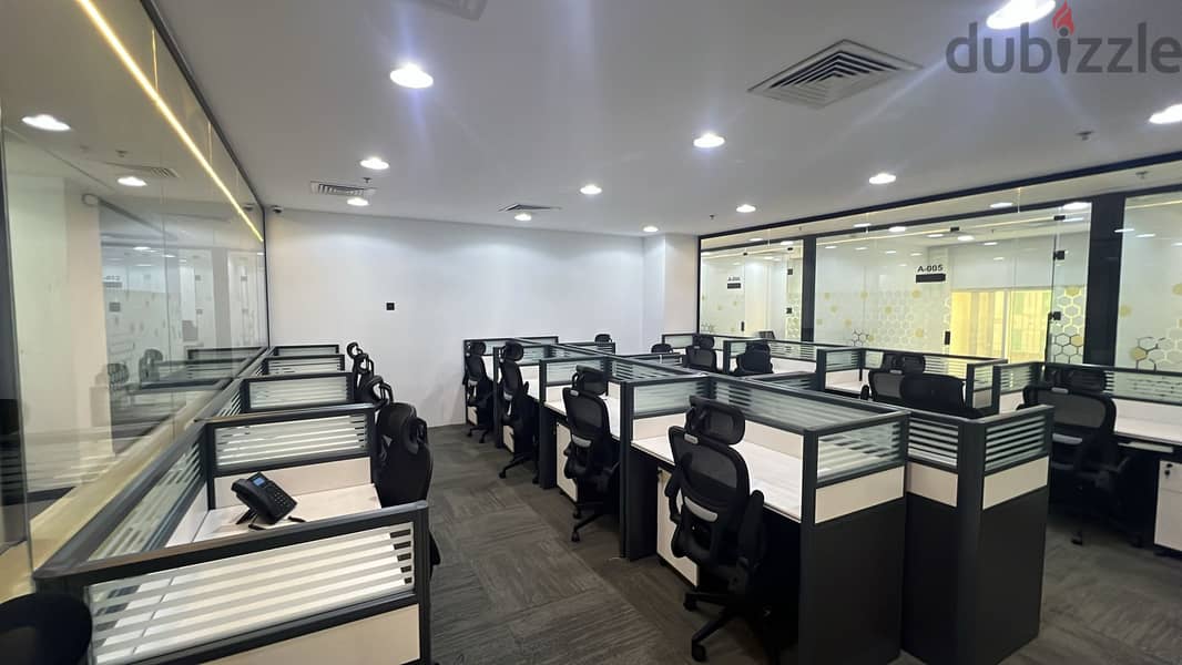 Fully Furnished Private and Co-working Office Spaces in Qatar- MOCI ap 3